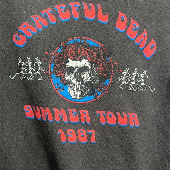 Grateful Dead Summer Tour 1986Crewneck Sweater XS - Picture 4 of 8